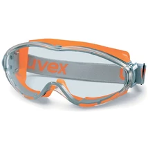 UVEX ULTRASONIC SZEMÜVEG,NARANCS GUMIPÁNTOS,VÍZTISZTA LENCSE