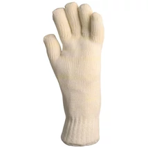 KÖTÖTT FEHÉR NOMEX KESZTYŰ, 35 CM, 350°C, PAMUT BELSŐ_10