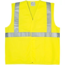 KÖZÚTI JELZŐMELLÉNY ECO, FÜGGŐLEGES CSÍKKAL, SÁRGA_XL