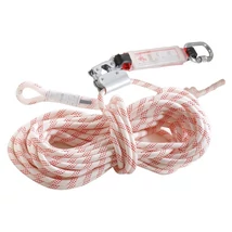 TOPLOCK 1012 SZETT: ZUHANÁSGÁTLÓ +KÖTÉL 10M + KARABÍNER