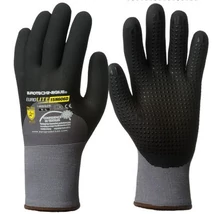 EUROLITE ÖKÖLCSONTIG FEKETE MIKROHABOSÍTOTT NITRIL+PETTY