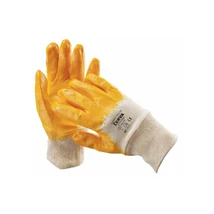 HARRIER sárga mártott nitril kesztyű -7