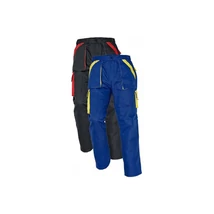 MAX nadrág 260 g/m2 fekete/piros 44