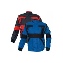 MAX kabát 260 g/m2 kék/fekete 44